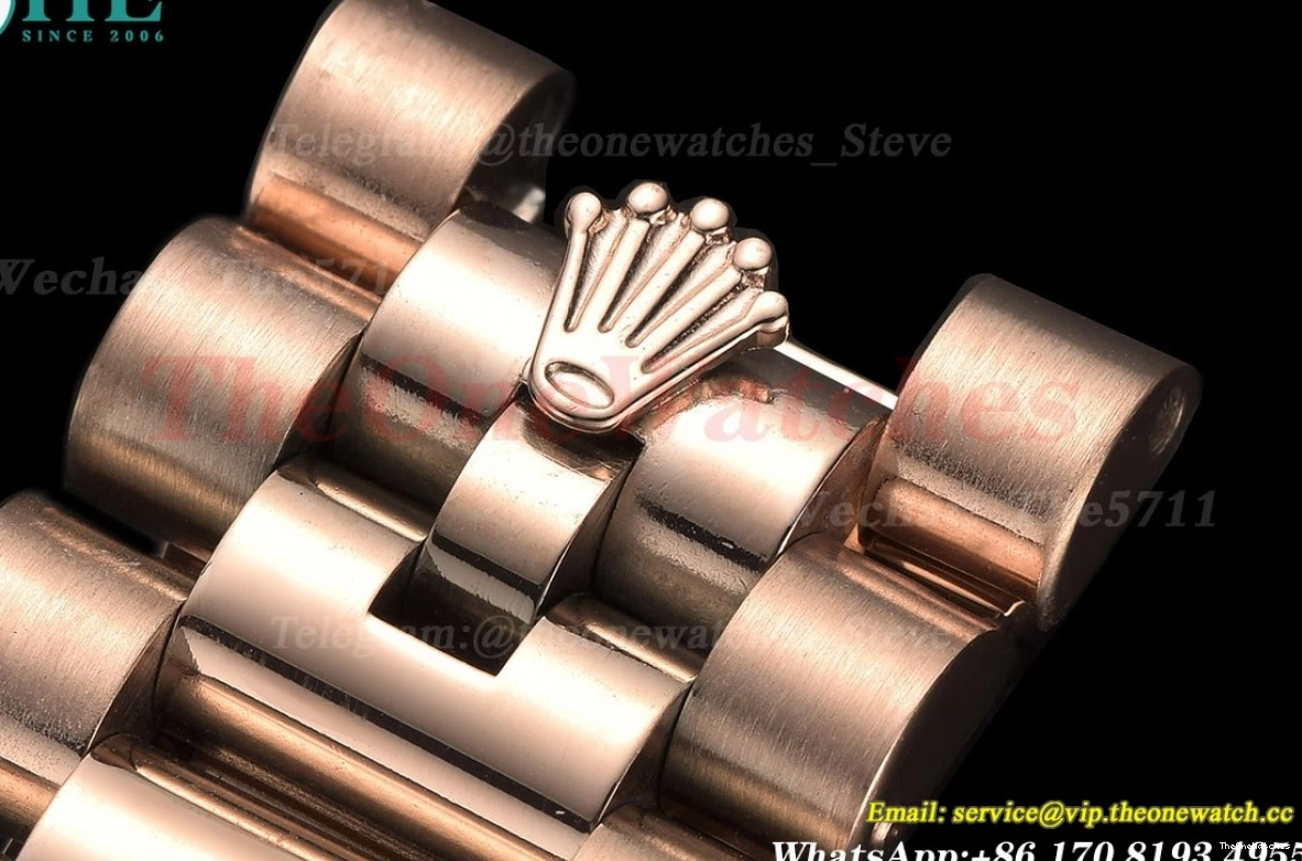 RG GDF 40mm Daydate Dial MY8215 Gold Rose RG 0205